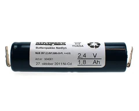 NLB 207 (2,4V1,8Ah-S-Fl.-4,8+4,8)