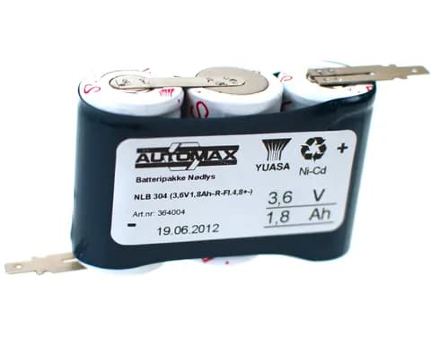 NLB 304 (3,6V1,8Ah-R-Fl.4,8+-)