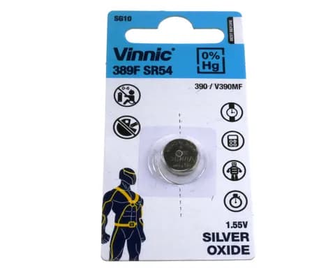 Vinnic 389(SR1130, AG10)Blister card pack