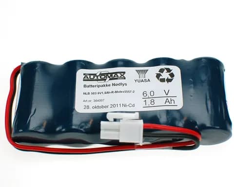 NLB 503 (6V1,8Ah-R-Plugg 12)