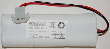 NLB 602 (7,2V1,8Ah-Sx2-Plugg 22)