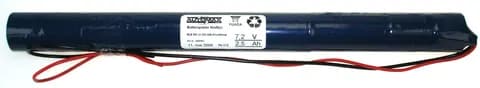 NLB 607(7,2V2,5Ah-S-ledning)