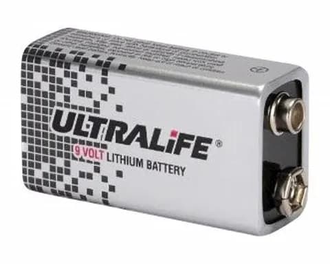 9V (U9VL-J Lithium)(Ultralife)