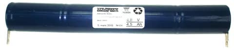 NLB 425 (4,8V4,5Ah-S-Fl.stift -4,8+6,3)