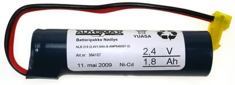 NLB 213 (2,4V1,8Ah-S-Plugg 14)
