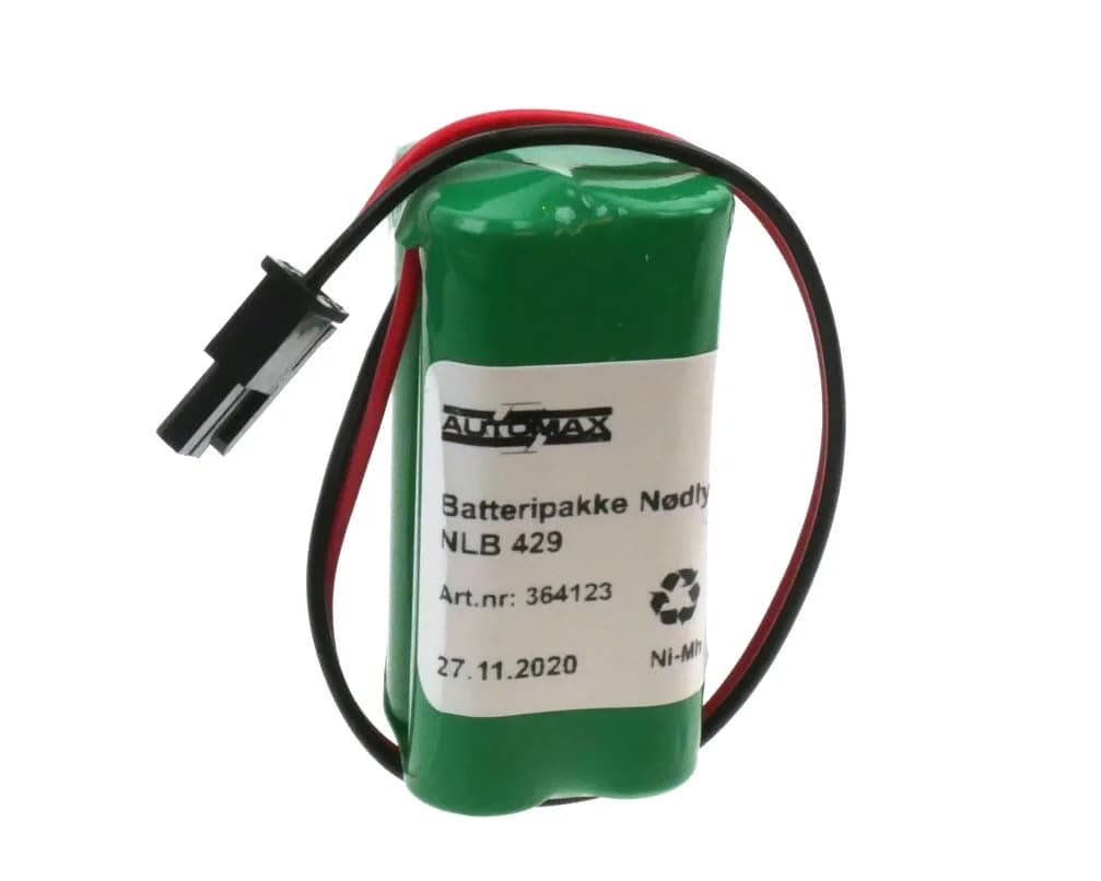 NLB 429 (4,8V0,75Ah-2R-Plugg 28) – bilde 1 av 2