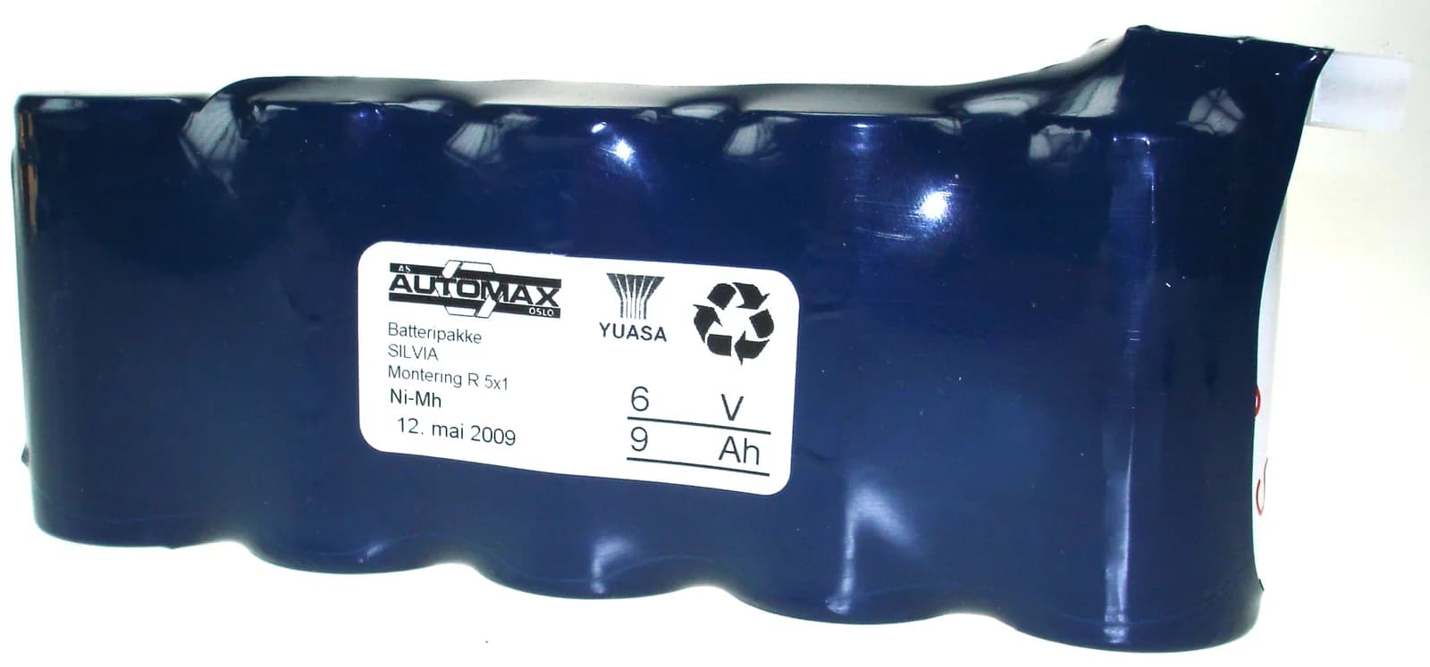 Silva batteripakke 6V-9Ah(D) – bilde 1 av 2