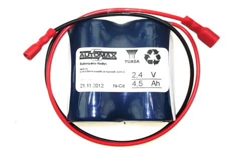 NLB 212 (2,4V-4,5Ah-R-plate/35 cm hunnstift -4,8+6,3)
