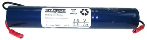 NLB 326 (3,6V-2,5Ah-S-2,9mm Hunn)