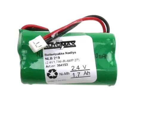 NLB 219 (2,4V1,7Ah-R-Plugg 30)