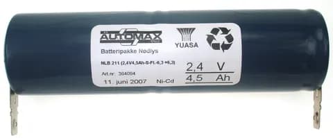 NLB 211 (2,4V4,5Ah-S-Fl.-6,3 +6,3)