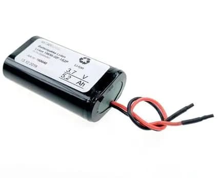 Li-Ion 18650-31F-1S2P (3,7V-5200mAh)