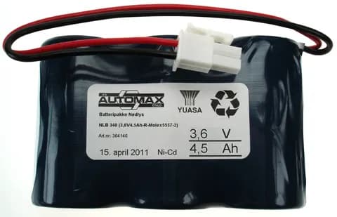 NLB 340 (3,6V4,5Ah-R-Plugg 12)