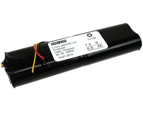 Li-Ion 18650-MS 2x2 (7,4V-6800mAh)
