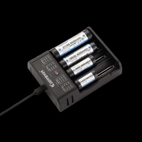 Lader Li-Ion/Ni-Mh 1-4 batterier (K4)