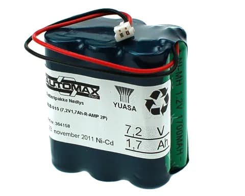 NLB 615 (7,2V1,7Ah-R-Plugg 30)