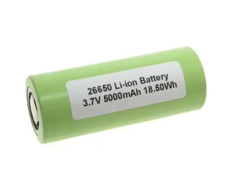 Li-Ion ICR26650 (3.7V-5000mAh)