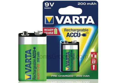 YNM Varta 8,4V 200mAh 6F22 (Ni-Mh)