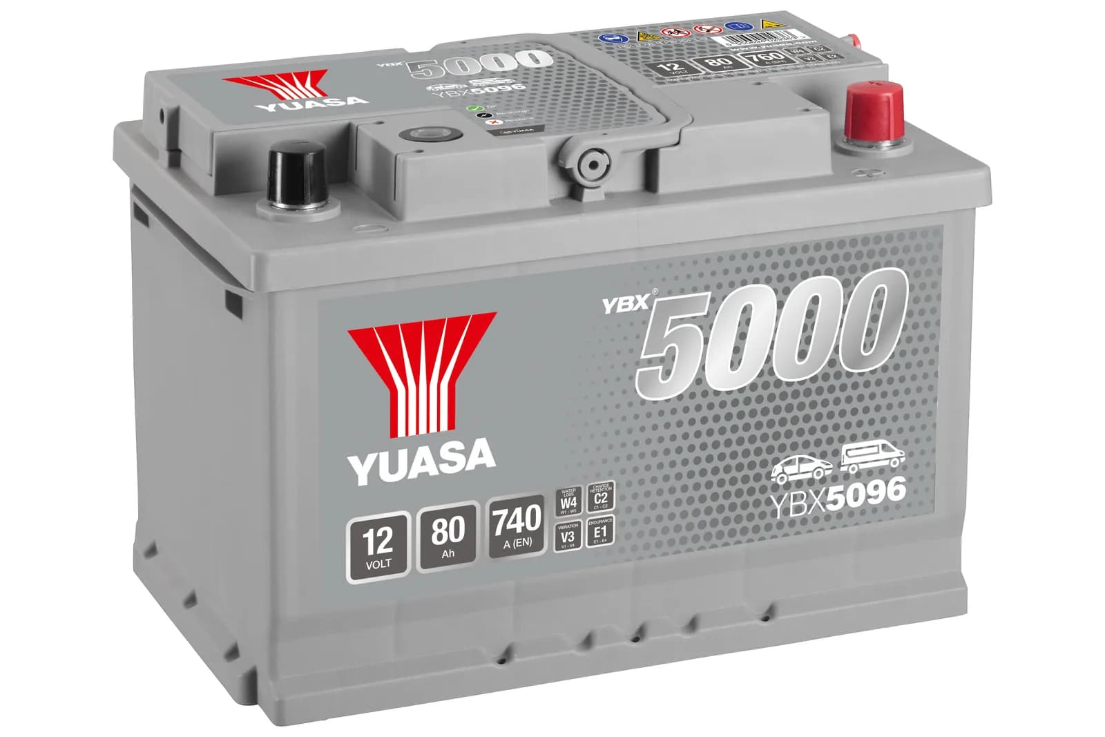 YBX5096 (12V 80Ah)