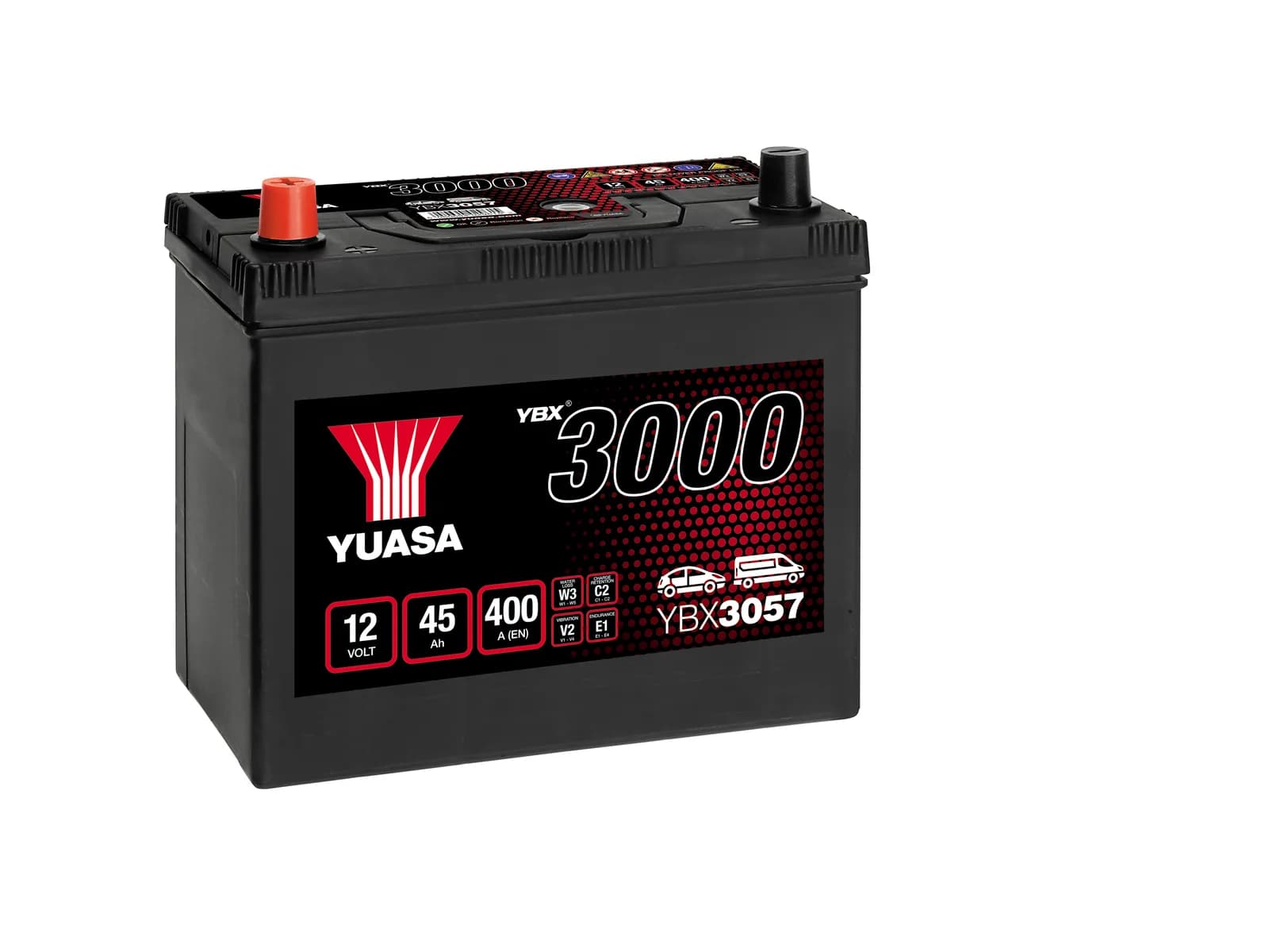 YBX3057 (12V 45Ah)