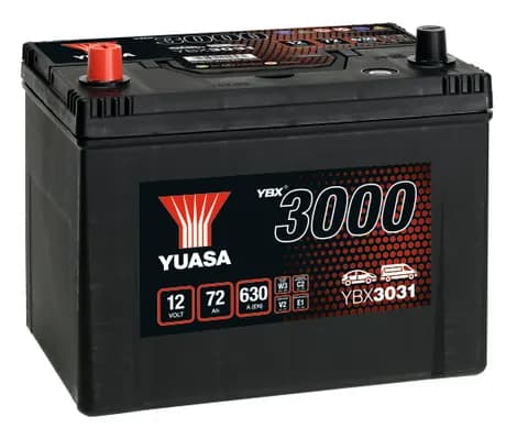 YBX3031 (12V 72Ah)