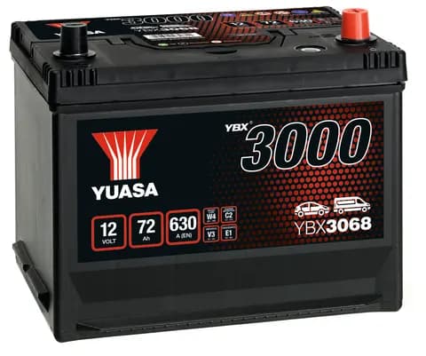 YBX3068 (12V 72Ah)