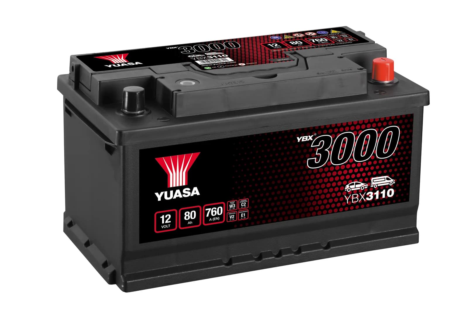 YBX3110 (12V 80Ah)
