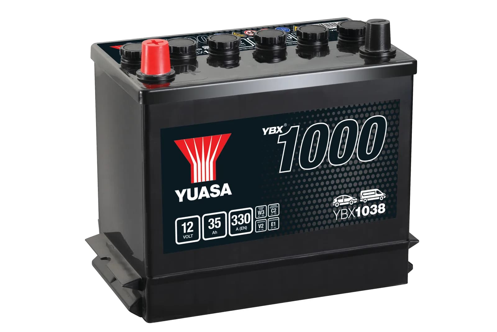 YBX1038 (12V 35Ah 330A)