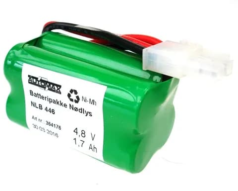 NLB 446 (4,8V1,7Ah-R2-Plugg 12)