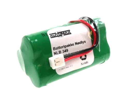 NLB 349 (3,6V1,7Ah-R-trekant-Plugg 30)