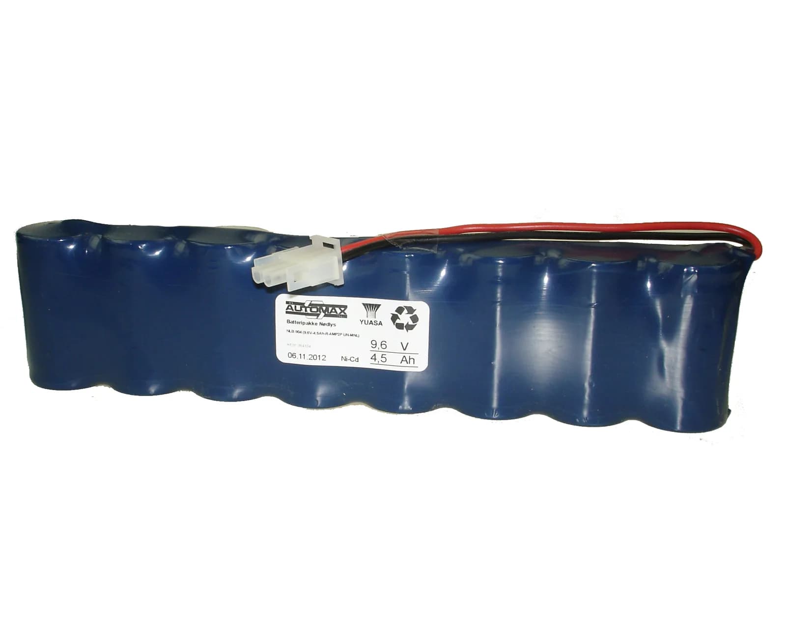 NLB 804 (9,6V-4,5Ah-R-Plugg 11) – bilde 1 av 2