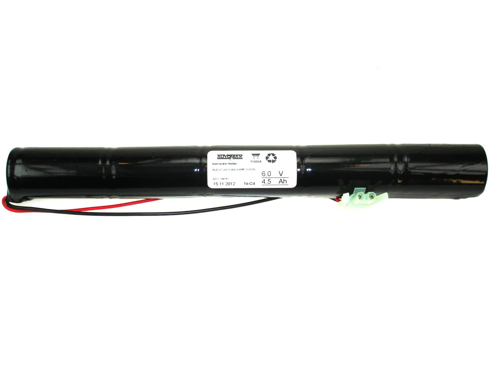NLB 537 (6V-4,5Ah-S-Plugg 15) – bilde 1 av 2