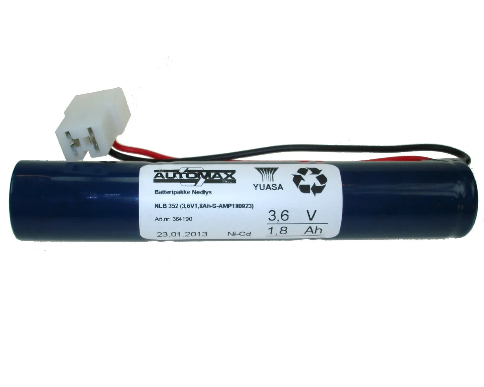 NLB 352 (3,6V1,8Ah-S-Plugg 21)