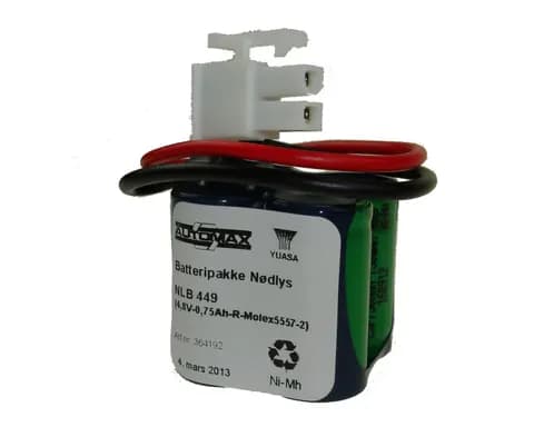 NLB 449 (4,8V0,6-R-Plugg 12 polvent)