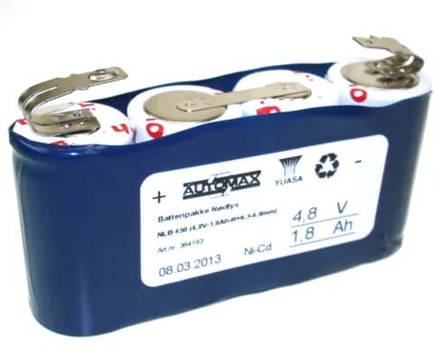 NLB 450 (4,8V-1,8Ah-R+6,3-4,8mm)