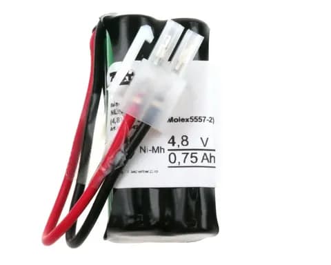 NLB 456 (4,8V0,75Ah-2R-Plugg 12)