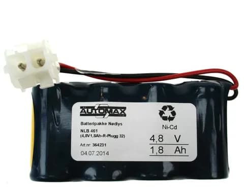 NLB 461 (4,8V1,8Ah-R-Plugg 32)