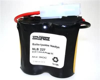 NLB 227 (2,4V1,8Ah-R-Plugg 22)