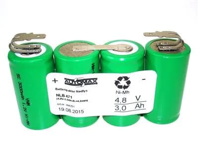 NLB 471 (4,8V3,0Ah-R-Plugg +-66) – bilde 1 av 2