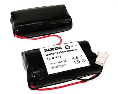 NLB 473 (4,8V1,0Ah-R2-Plugg 34)