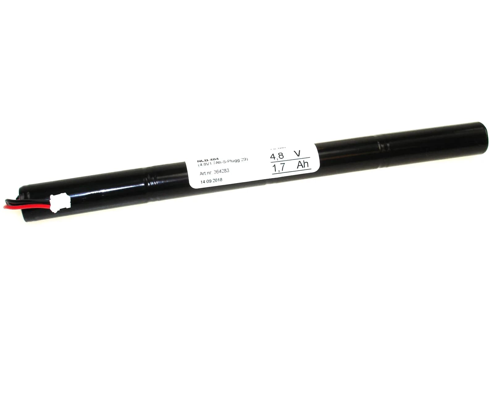 NLB 484 (4,8V1,7Ah-S-Plugg 29) – bilde 1 av 3