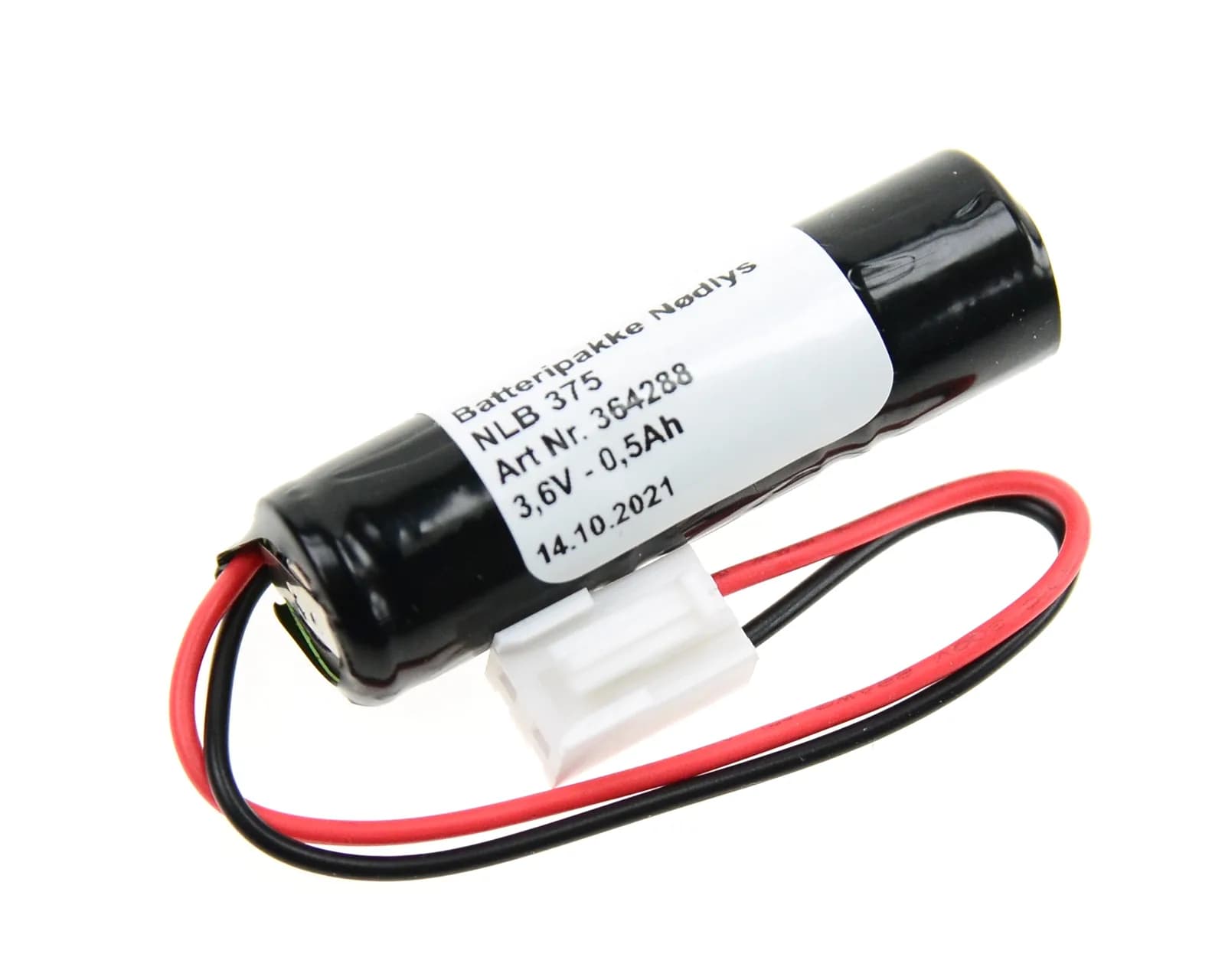 NLB 375 (3,6V-0,5Ah-S-Plugg 13) – bilde 1 av 2