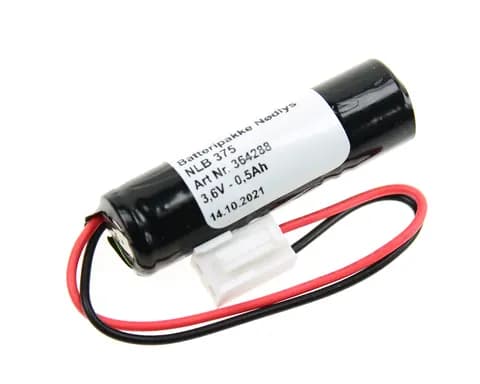 NLB 375 (3,6V-0,5Ah-S-Plugg 13)