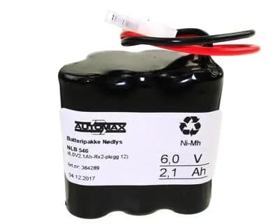 NLB 546 (6V-2,1Ah-2xR-Plugg 12)