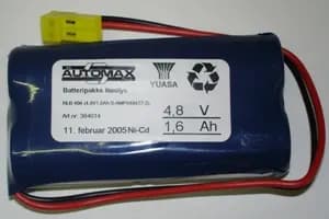 NLB 404 (4,8V1,8Ah-Sx2-Plugg 14)