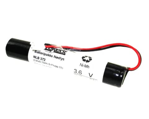 NLB 372 (3,6V0,70Ah-S-Plugg 33)