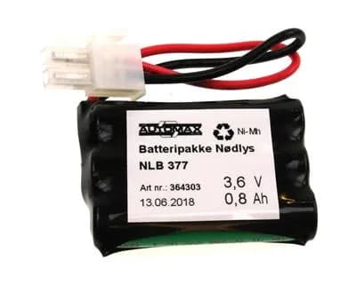 NLB 377 (3,6V0,75Ah-R-Plugg 12)