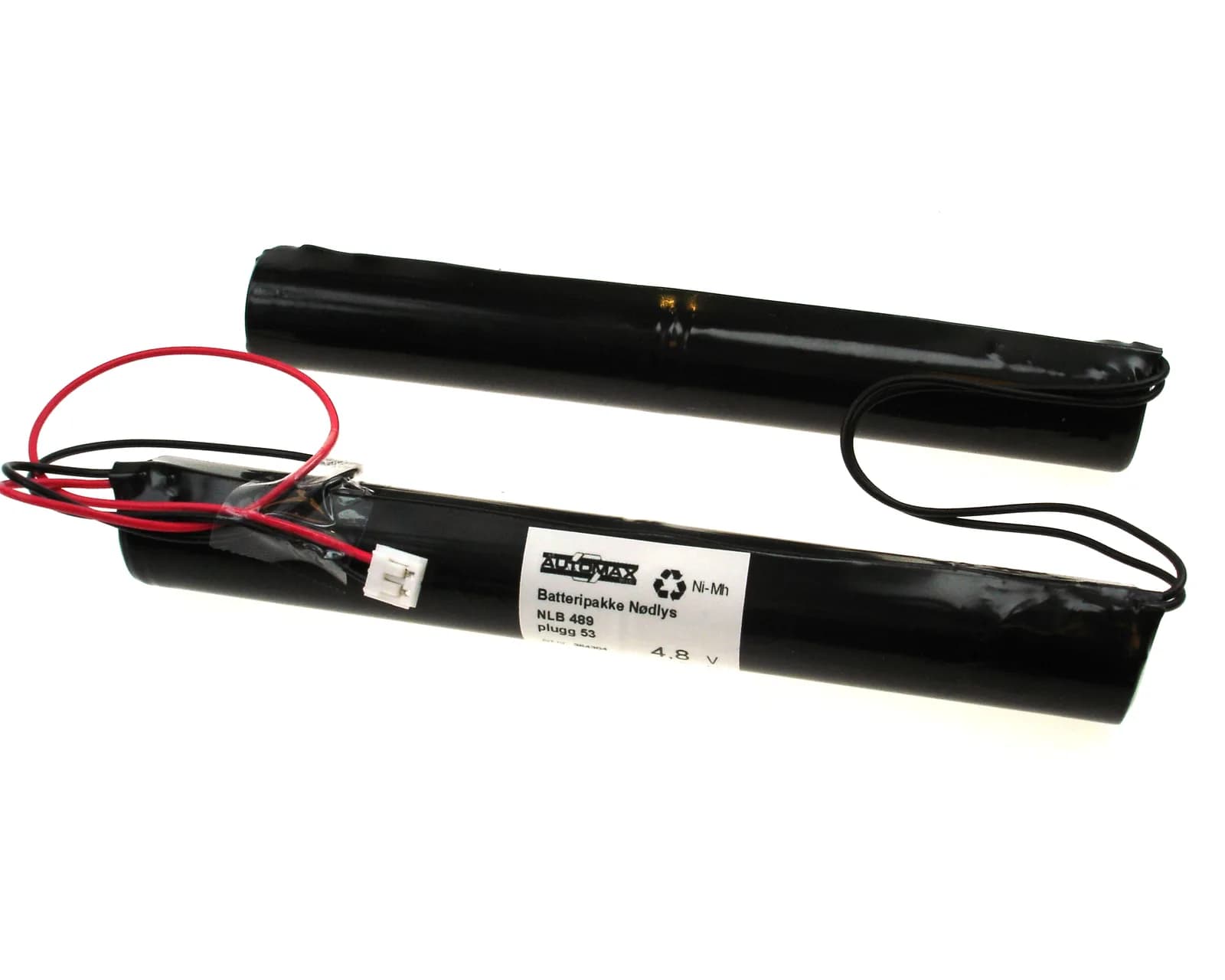 NLB 489 (4,8V-4,5Ah-2S-Plugg 53) – bilde 1 av 2