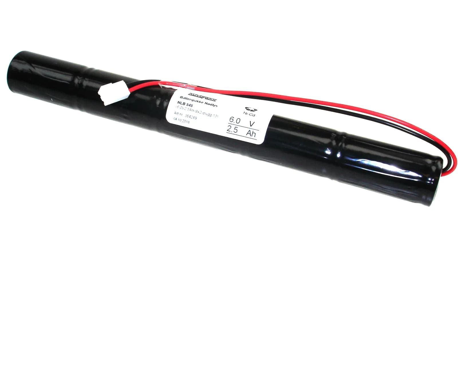 NLB 545 (6V2,5Ah-S-Plugg 13) – bilde 1 av 2