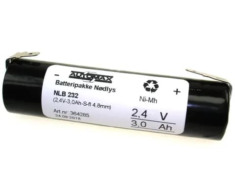 NLB 232 (2,4V3,0Ah-S-Fl.-4,8 +4,8)